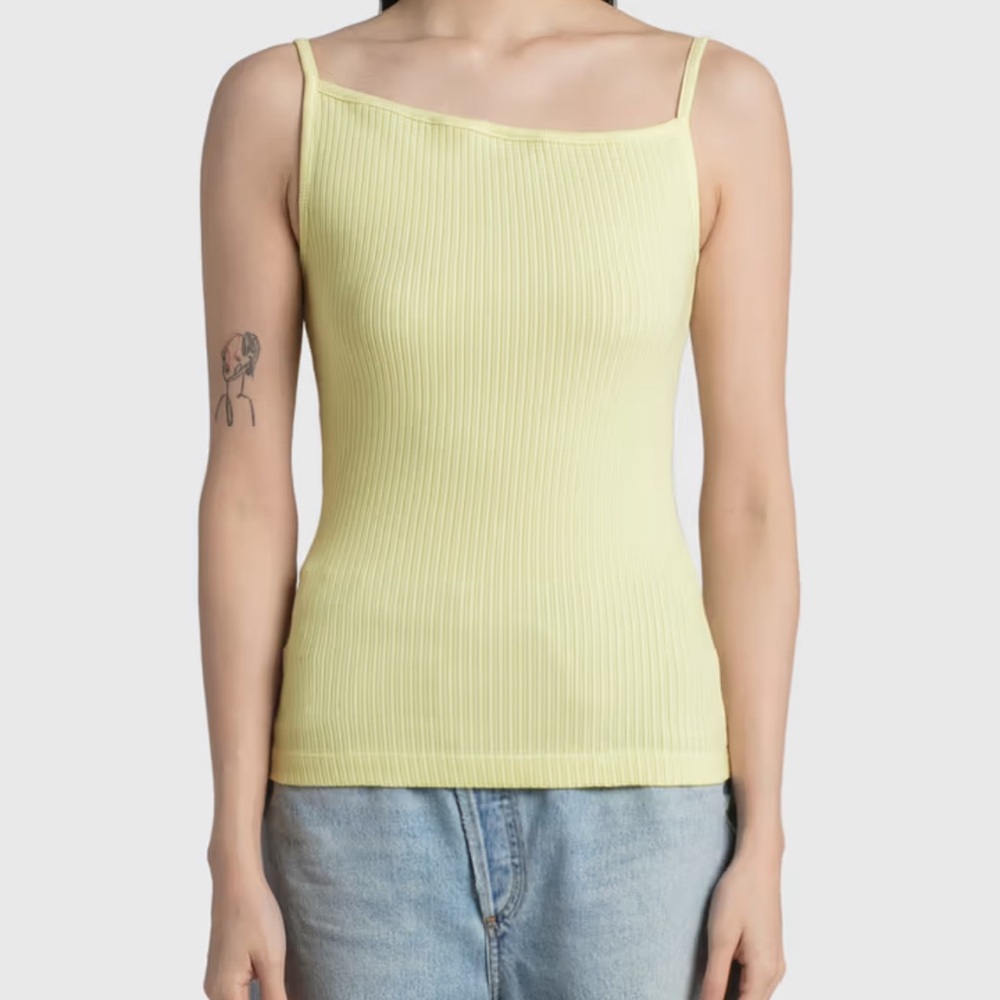 AGOLDE PRIYA ASYMMETRIC TANK